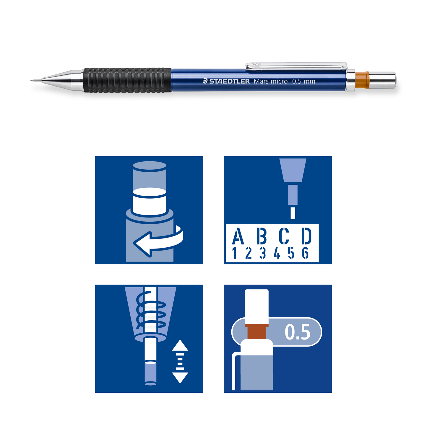STAEDTLER | Portaminas Mars Micro 775 + Minas